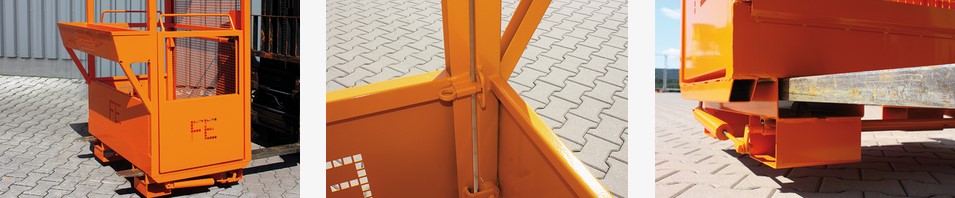 1073 Arbeitsbühne für Kranbetrieb -Typ 1073  -Details